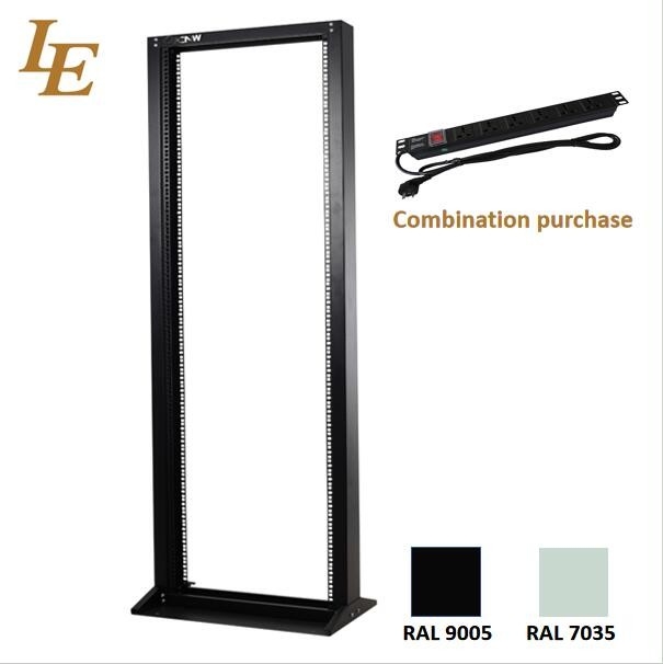 Flat Back Open Rack Floor Stand Server Rack High Quality Steel Stable Produce Data Center