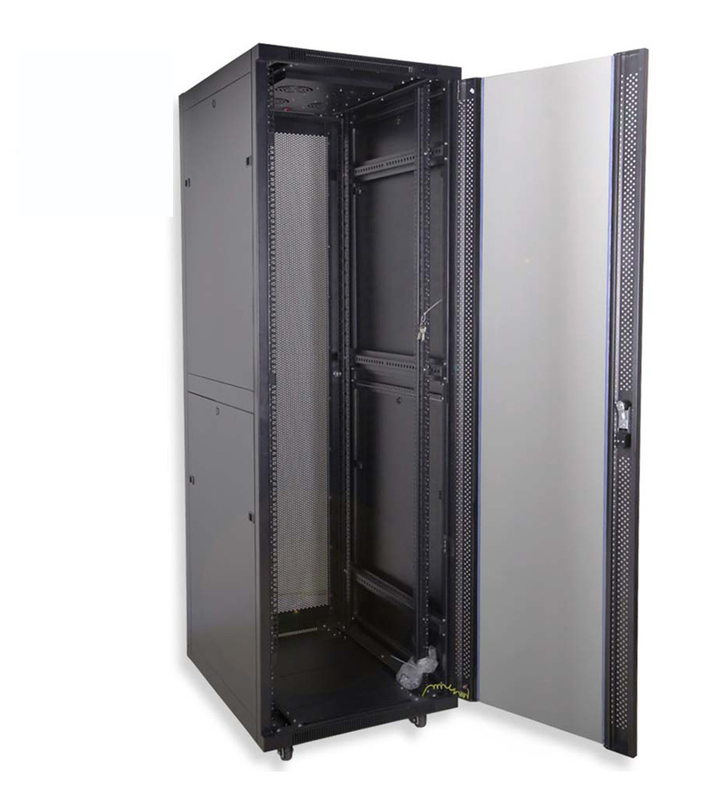 Steel Back Door Server Rack Cabinet 1300kg Loading Weight 18U-47U 600mm/800mm Width 600mm/800mm/900mm/1000mm/1200mm Depth