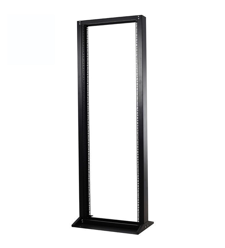 RC-Open Server Rack Cabinet 19 Inch 18U to 47U Adjustable Depth Cold Rolled Steel Network Rack with Powder Coated Finish