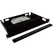 8 Port Fiber Optic Patch Panel Rack Mounted Convenient To Install / Dismantle