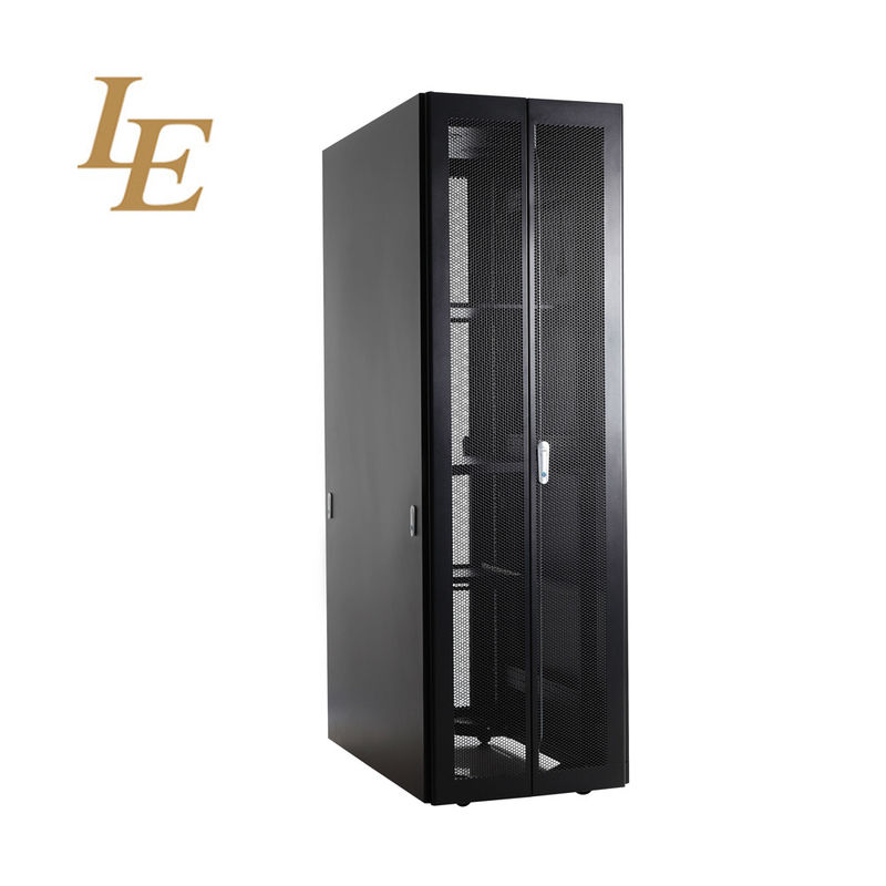 Black Standard Computer Server Rack Network Rack Cabinet 600 * 1100 * 1992mm