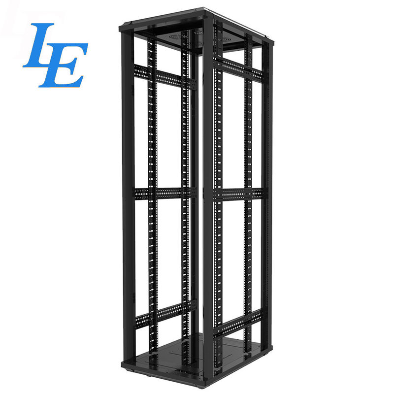 Aluminum Floor Network Rack Data Server Cabinet Light Weight Easy To Transfer