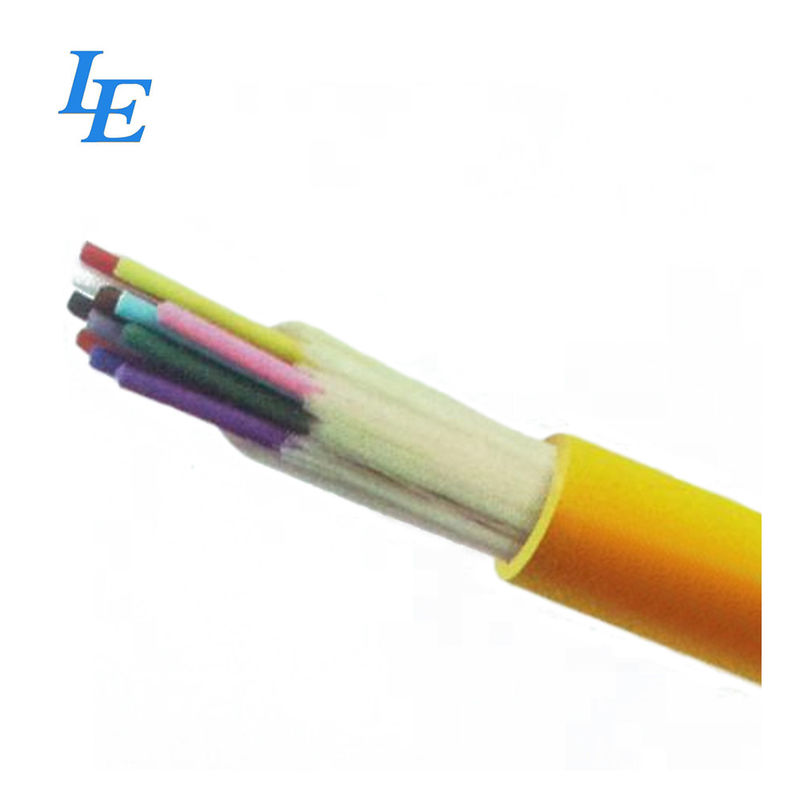 Multimode Armored Ftth Fiber Optic Cable 12 Core Coaxial Type For Telecommunication