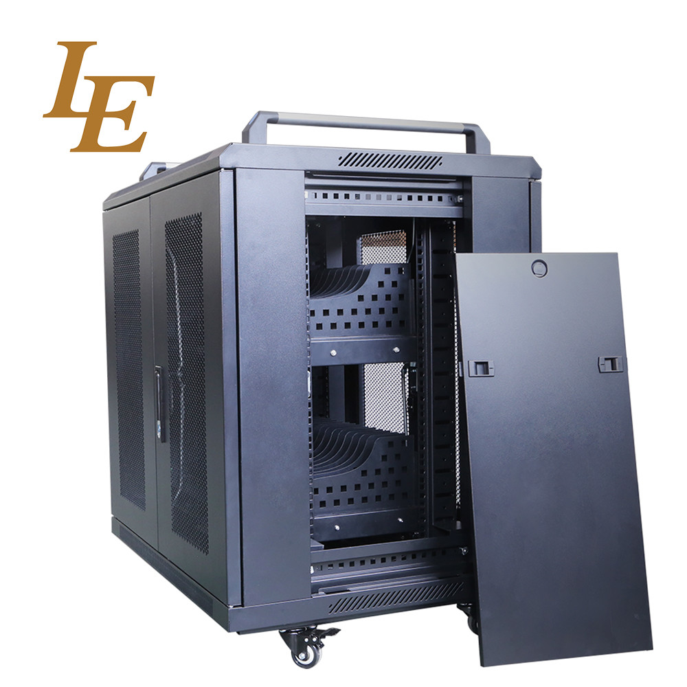 Tablet charging network 800kg 15u server rack cabinet