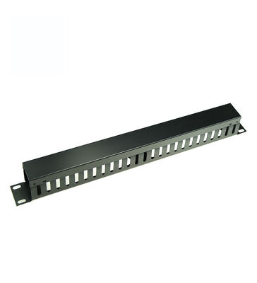 19 Inch 1U Metal Premium Cable Management Organizer Panel for Server Racks
