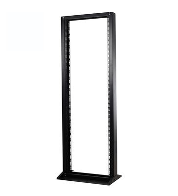RC-Open Server Rack Cabinet 19 Inch 18U to 47U Adjustable Depth Cold Rolled Steel Network Rack with Powder Coated Finish