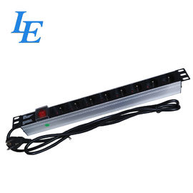 8 Ports Server Rack PDU 220/250V For Network Cabinet DIN49441 16A Socket Standard