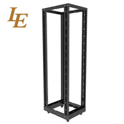 Floor Standing 42u Open Frame Rack For Telecommunication