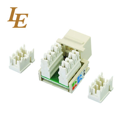CE Passed Le Rj45 Cat6 Shielded Network Keystone Jack