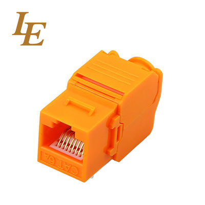 K055 Cat6 Cat6A Network Keystone Jack Unshielded RJ45 Toolless