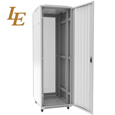 Floor Standing Server Rack Cabinet 19 Inch 42U IP20 Protection 800kg Static Loading