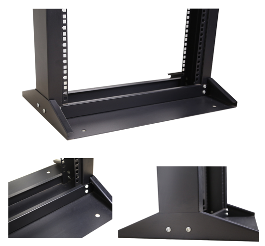 Open Rack Standing Floor Flat Back Open Rack Floor Stand Server Rack High Quality Steel Stable ...